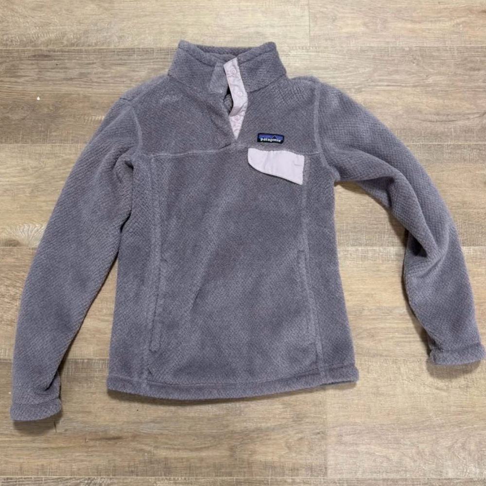 Purple Fleece Pullover